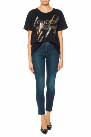 T-shirt with a logo, zdjęcie 2 T-shirt with a logo od Gucci